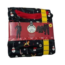 Members Mark Womens Size Medium Pajamas Christmas Holiday Family Sleep Top Pants