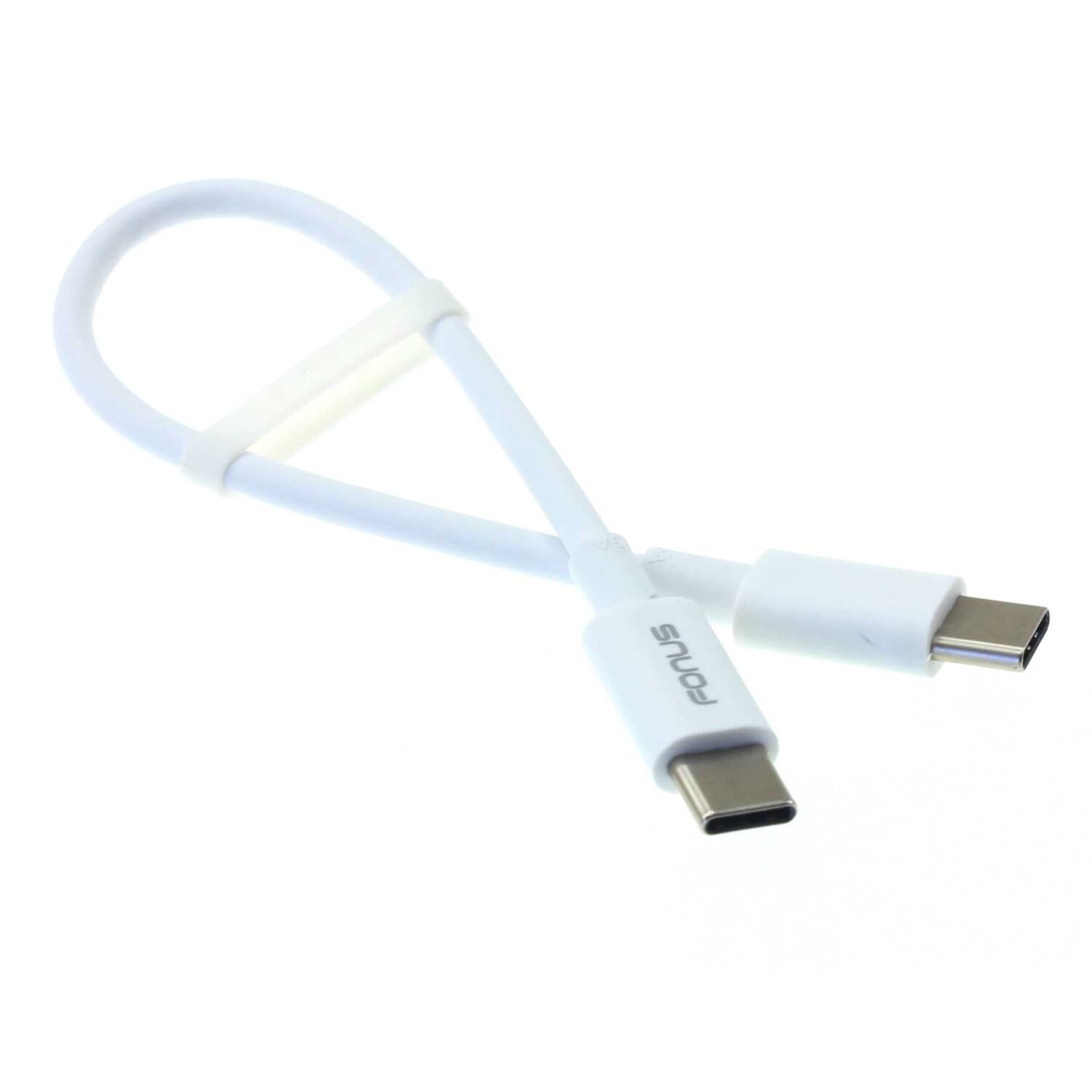 Fast Charging USB-C Cable for Phones - Short Type-C Power Wire