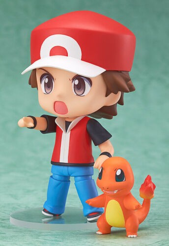 Red Pokemon Nendoroid No.425 Pokemon Center Limited Edition Pokemon Male Figure - Picture 2 of 6