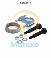 Bm Catalysts FK90011B Katalysator-Einbausatz Ford Fiesta 1.3 9/1991-10/1995