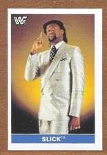 1991 Diamon WWF Superstars Stickers Slick No. 46 Very Rare 