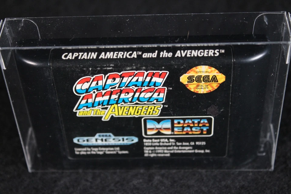 Sega Genesis Captain America and the Avengers Marvel vintage game loose 1992 - Image 2 of 4