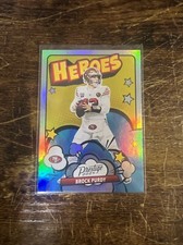 2024 Prestige Heroes Football Card #9 Brock Purdy, San Francisco 49ers