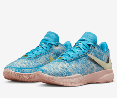 Nike LeBron 20 XX ASW All-Star Blue 2023 Coconut Milk -UK9-US10  