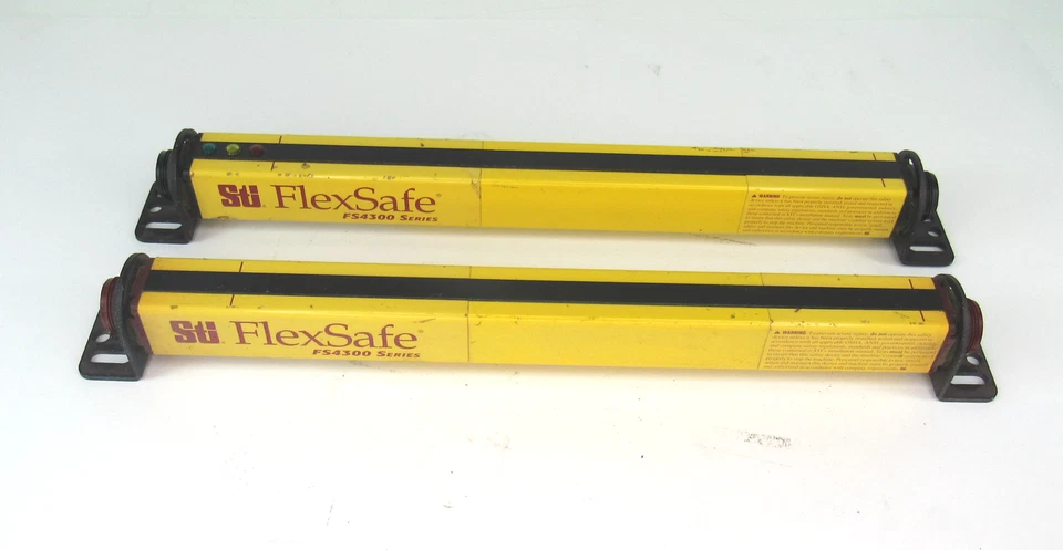 STI FlexSafe FS4300 Series Light Curtain 12" Transmitter & Receiver FS4312B - Image 3 of 4