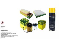 MANN-FILTER Inspektionspaket MANNOL Klimareiniger für Opel Combo Kasten/Kombi