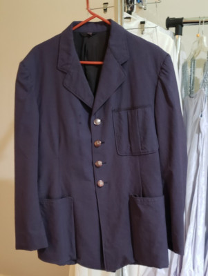 AUTHENTIC US AIR FORCE JACKET BLAZER COAT SIZE 43L MEASUREMENTS IN DESCRIPTION