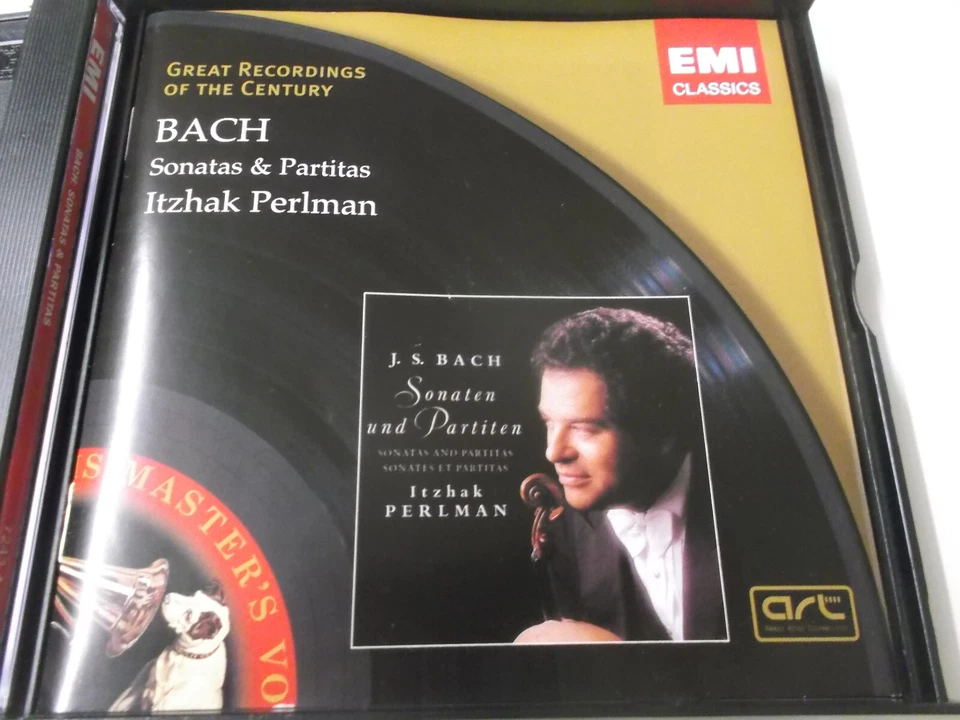 67240 - BACH - SONATAS & PARTITAS (ITZHAK PERLMAN) - 2005 EMI CLASSICS 2CD SET - Bild 3 von 4