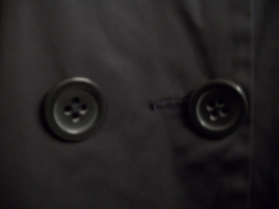 Chaquetón Negro Manga 3/4 Doble Pecho Recortado Estampado Animal Forrado Talla M Express Foto 3 de 4