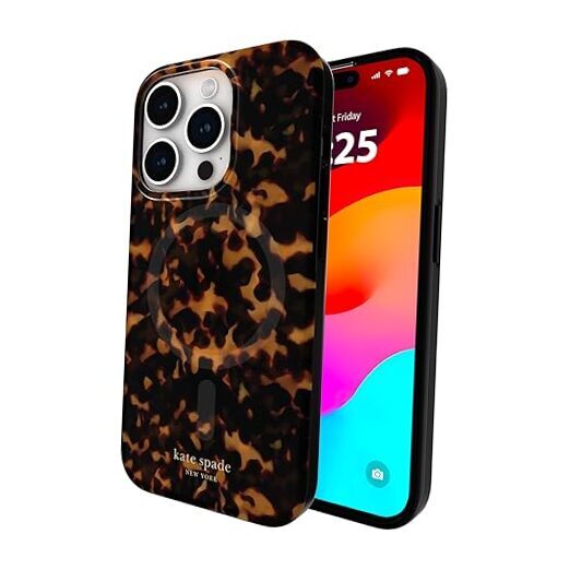iPhone 15 Pro Case, Compatible with MagSafe - Tortoiseshell