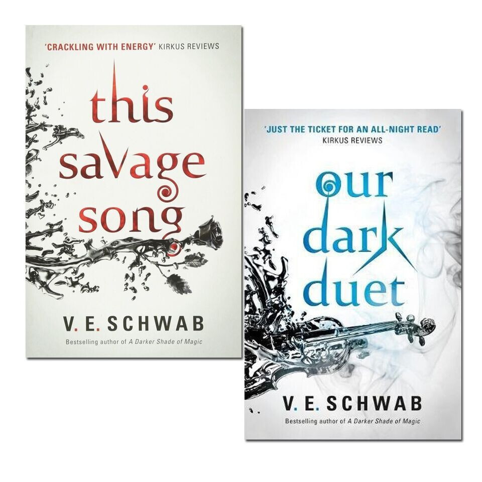 Monsters of Verity Collection 2 Books Set By V. E. Schwab Pack This Savage Song