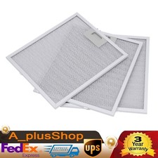 3 PACK Range Hood Filter Replacement Range Hood Aluminum Mesh Grease Filters