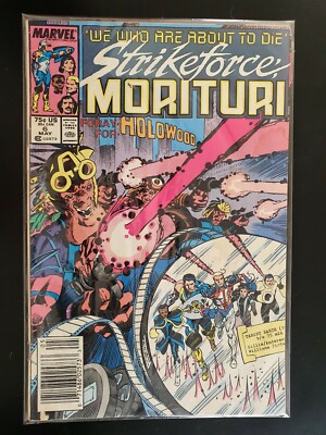 Strikeforce Morituri  #6 (May 1987 Marvel) FREE SHIPPING