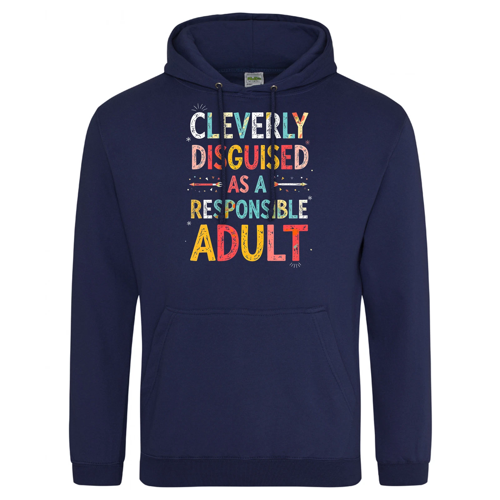 VETEMENTS Felpa con Cappuccio Responsabile Adulto Divertente Abilmente Travestita da Responsabile Adulto Desi...