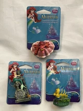 Vintage Disney little mermaid Aquarium Ornaments Decorations Penn-Plax 2003 Lot