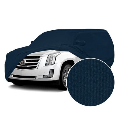 For Cadillac XT6 20-22 Coverking Satin Stretch Indoor Navy Blue Custom Car Cover