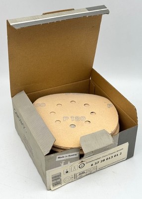 NEW Fein 63728013012 Sanding Sheets 180 Grit 50-Pack Made in Austria ~ Free Sh.