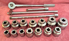 Sk Tools 34 Drive Socket Set 18 Pc 12 Point Sae Extension Ratchet Breaker Bar Sk Tools 34 Drive Socket Set 18 Pc 12 Point Sae Extension Ratchet Breaker Bar