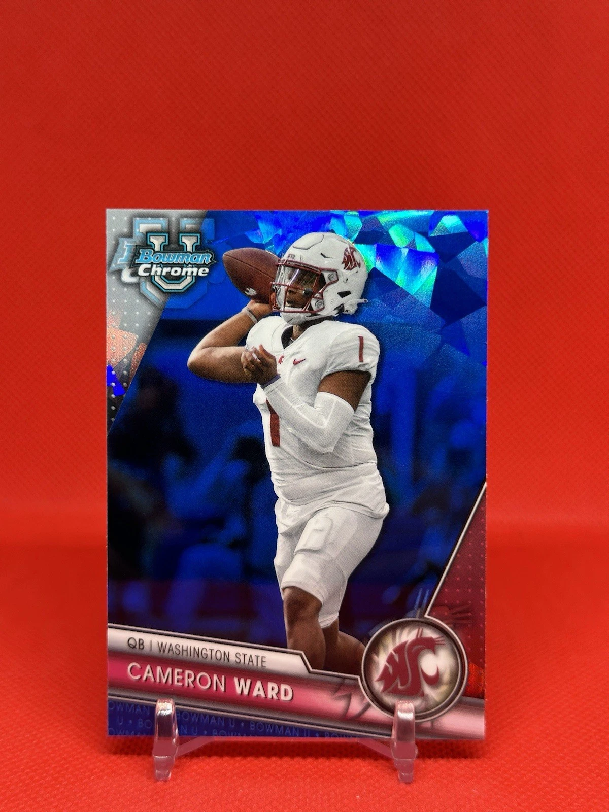 2023 Bowman University Chrome Sapphire Edition Cameron Ward