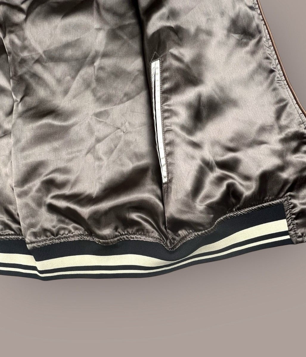 3.1 Phillip Lim Black Mens White Brown Reversible Souvenir Jacket