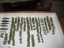 Vintage British Commando WW2 Figures by Airfix in 1/72 scale-240 pieces 5 sets