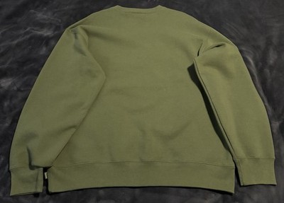 Supreme Small Box Logo Crewneck. Olive. Large. FW24. Never Worn