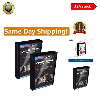 Comic Book Stor-Folio 2-Pack: Magnetic Closure Carrier for Current & Silver Age