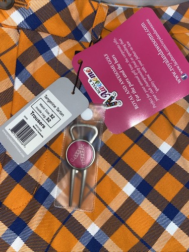 Pantalones de golf Royal And Awesome 32/32 nuevos con etiquetas - Imagen 5 de 9