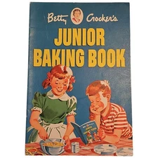 Vintage Betty Crocker's Junior Baking Book 1953
