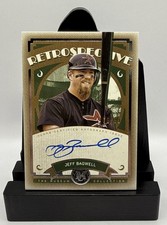 2025 Topps Museum Jeff Bagwell Silver Retrospective Auto /99 Astros