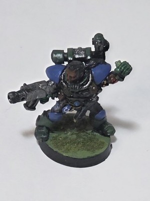 Warhammer 40K - Space Wolves Wolf Scout Sergeant 2nd Edition Metal OOP 