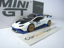 LAMBORGHINI HURACAN STO 1/64 MINI GT (BIANCO ASOPO)