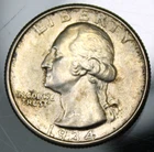 1934 Washington Quarters - Unc !!