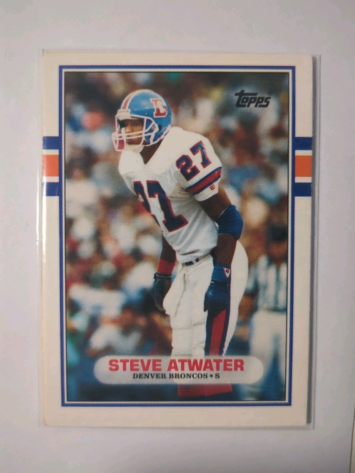 1989 Topps Traded #52T Steve Atwater RC