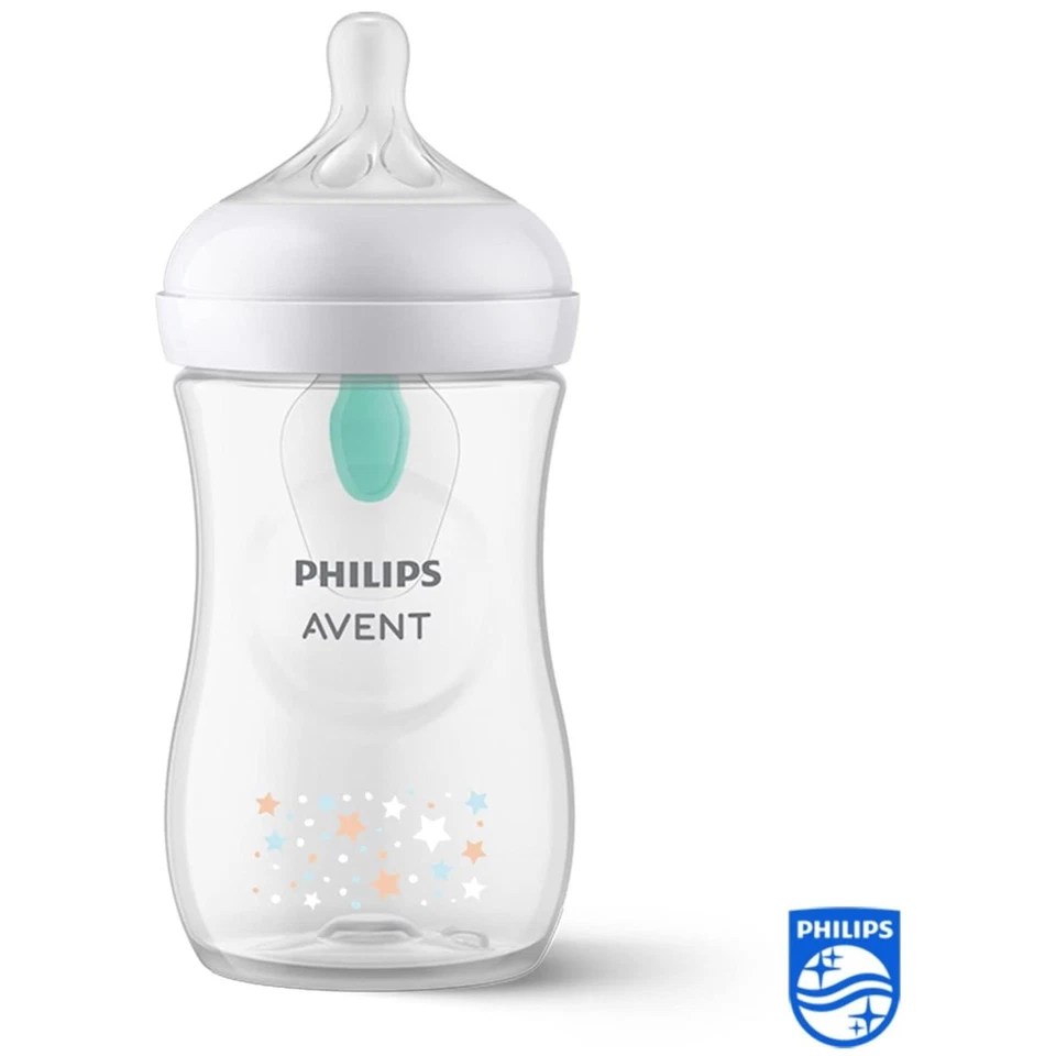 Philips Avent SCY673/82 Natur Response Baby Milch Flasche 260ml Withairfree Vent - Bild 3 von 4