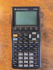 Texas Instruments TI-85 Graphing Calculator with Dust Cover - Tested & Working