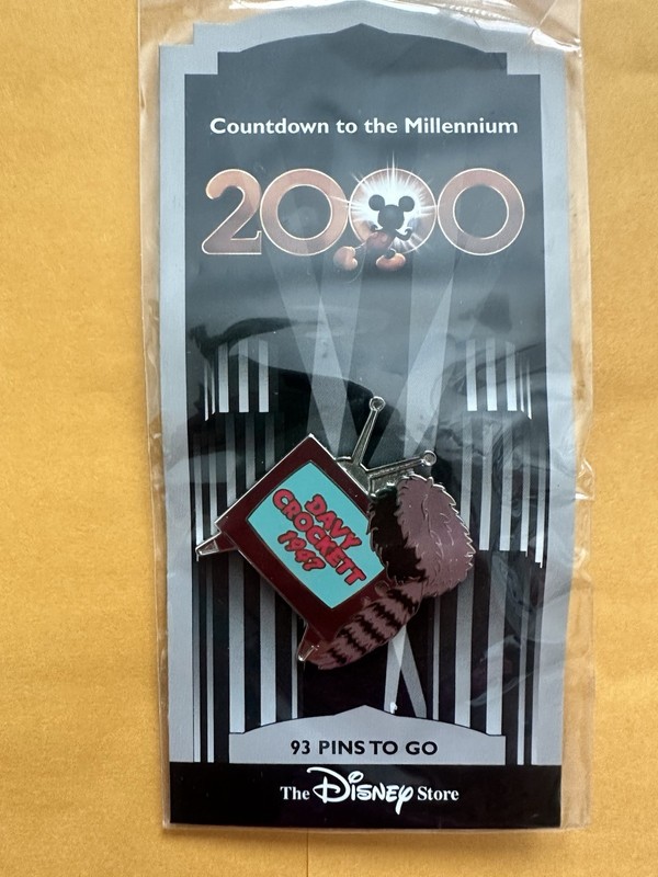 Disney Countdown to the Millennium 2000 Mickey Mouse Dangle Pins (all 8)