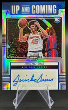 2021-22 Jericho Sims RC /149 Contenders Optic Up and Coming Auto Rookie Holo