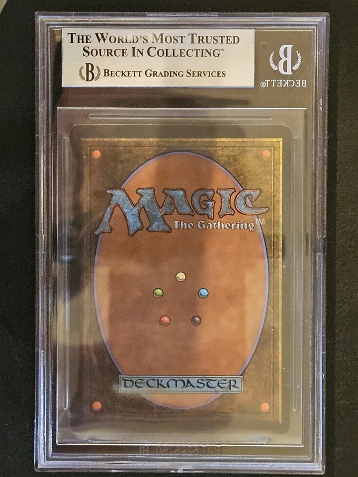 1995 Magic The Gathering MTG Ice Age Dark Ritual BGS 9 MINT - Image 2 of 2