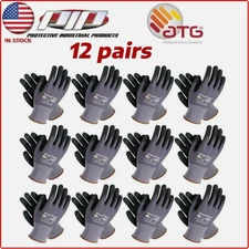 MaxiFlex PIP 34-874/L Ultimate Foam Nitrile Grip Coated PROTECTIVE WORK GLOVES