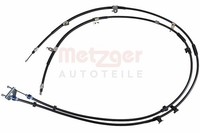 Bremsseil Seilzug Feststellbremse Metzger Autoteile 17.9054 FüR Ford Tourneo