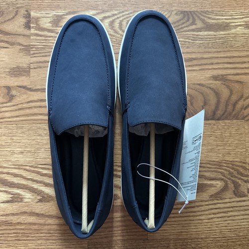 New! Mens Amazon Essentials Slip-on Loafer Sneakers Navy/White Size 13 - Picture 3 of 7