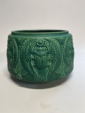 Roseville Pottery Early 1900's Matte Green Jardiniere
