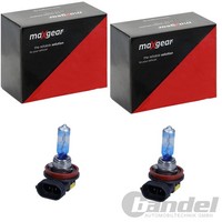 2X Maxgear +100% Licht H8 GlÜHlampen Blau 12V 35W PGJ19-1 | 78-0196