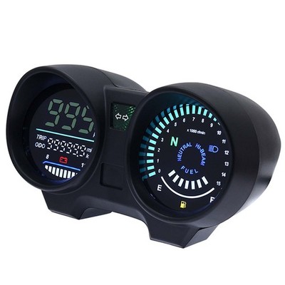 LED Digital Dashboard Tachometer Drehzahlmesser für Brasilien Honda Titan150