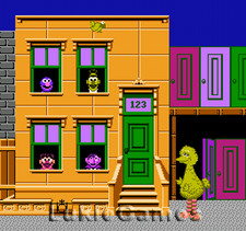 Big Bird's Hide And Speak - NES Nintendo Game