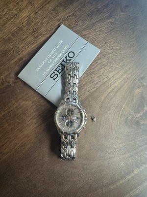 Seiko SSC138 Solar Chronograph Men s Watch