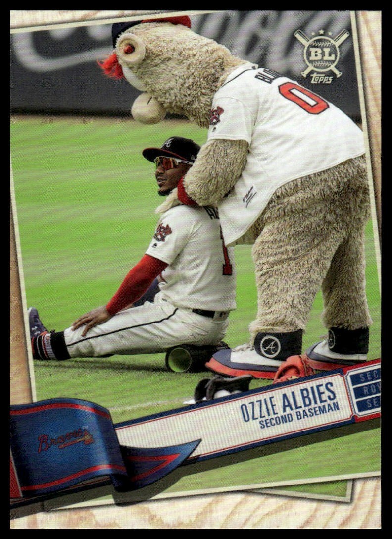 Ozzie Albies 2019 Topps Big League #208 Atlanta Braves
