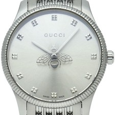 Used Box 1 Link Gucci G Timeless Ladies' Watch G timeless 126.5/YA1265019 GP/SS