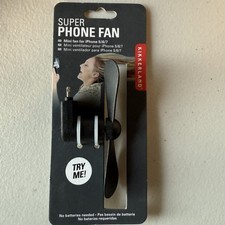 IPHONE Kikkerland SUPER PHONE FAN / black / NEW